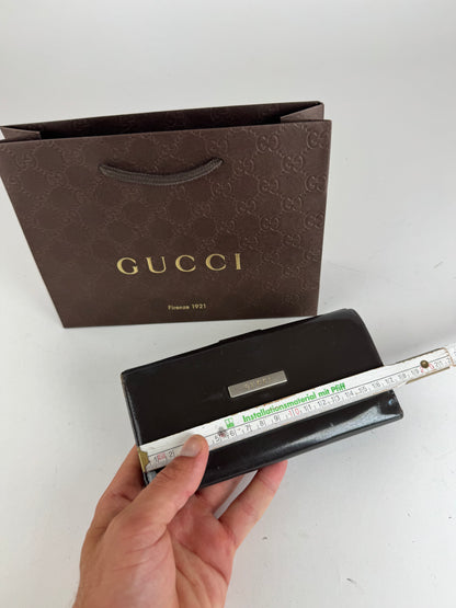 Vintage Gucci Patent Leather wallet black