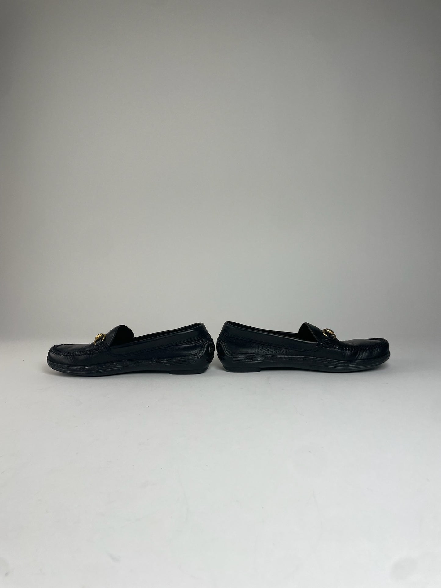 Vintage Gucci Horsebit Loafer Black