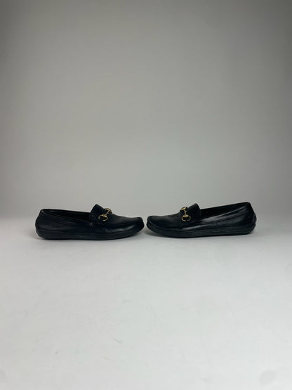 Vintage Gucci Horsebit Loafer Black