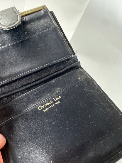 Vintage Dior Oblique Monogram Beige Navy