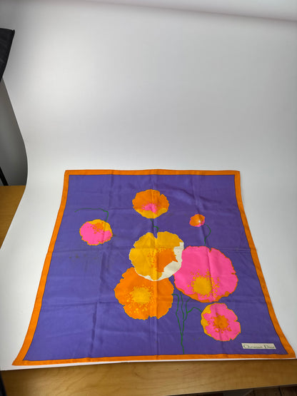 Vintage Dior Silk Scarf