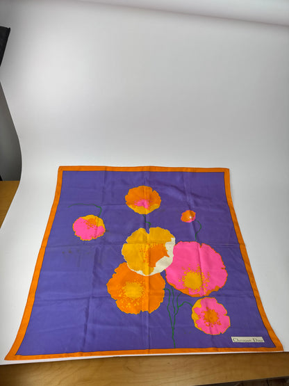 Vintage Dior Silk Scarf