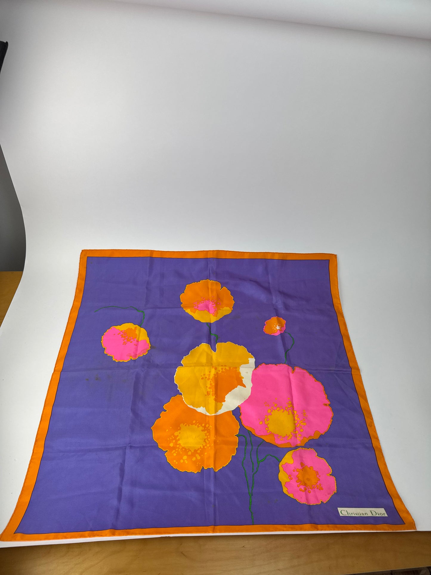 Vintage Dior Silk Scarf