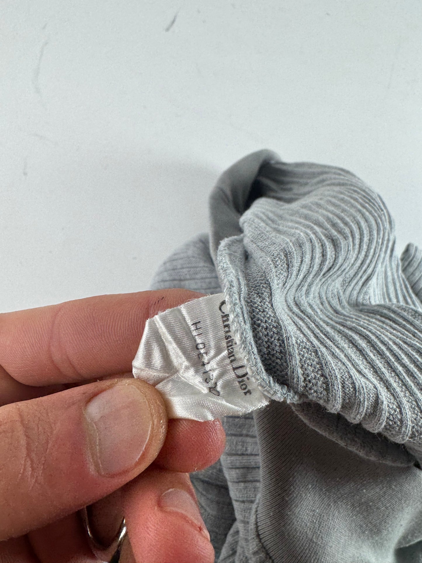 Vintage Dior Crewneck Sweater Grey M