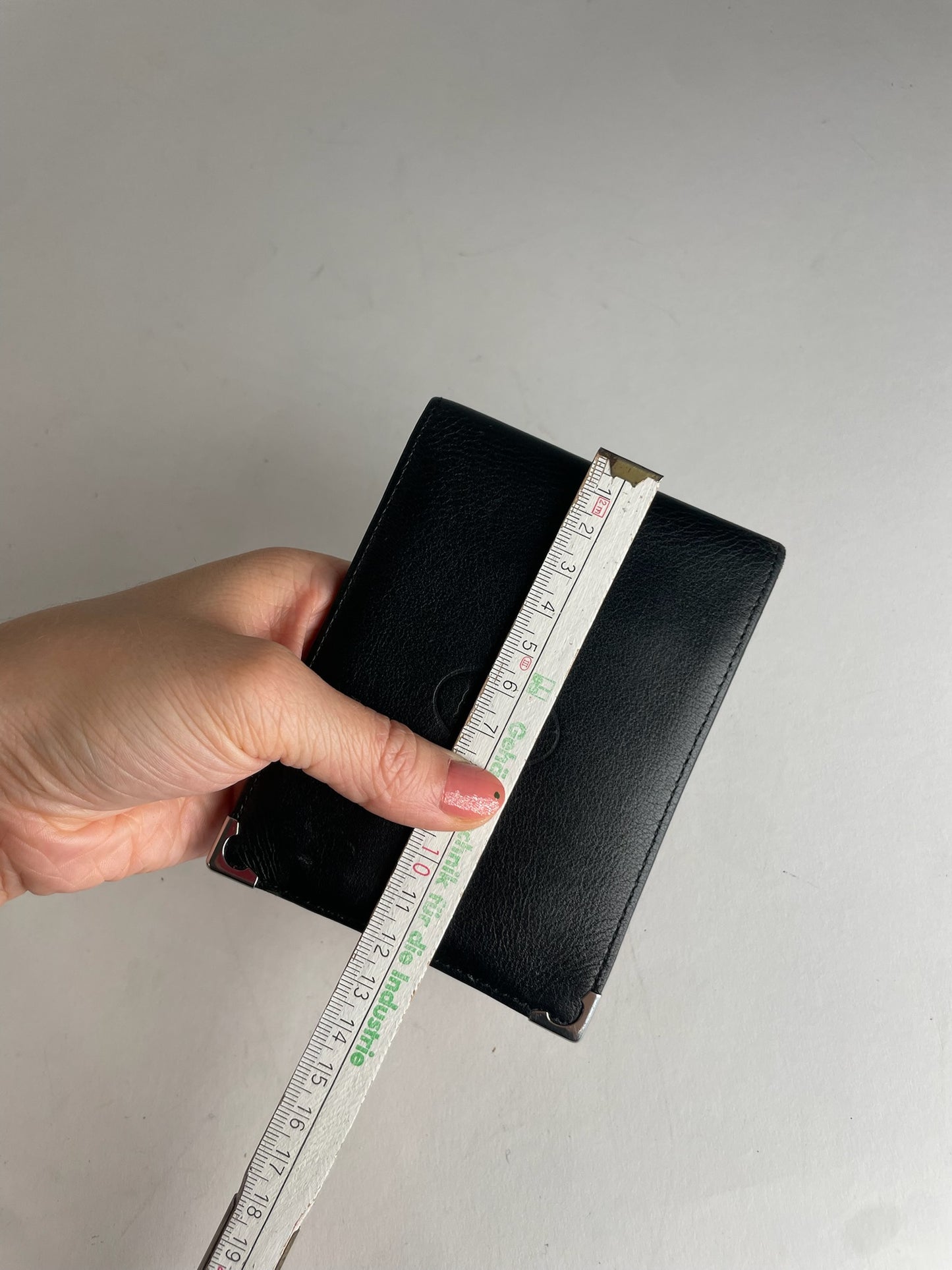 Vintage Cartier Leather Wallet Black