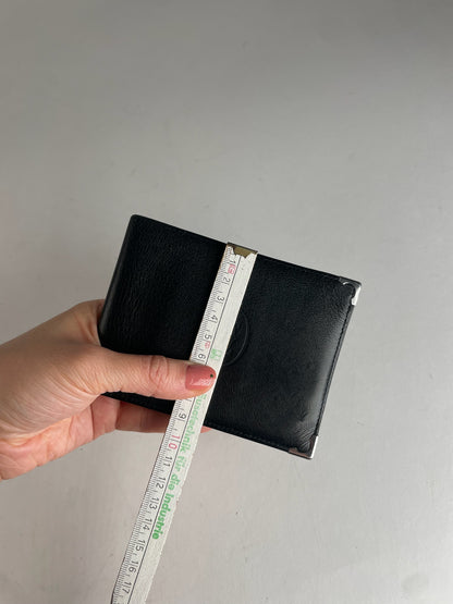 Vintage Cartier Leather Wallet Black