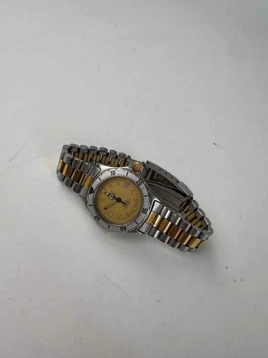 Vintage Tag Heuer Stainless Watch Silver