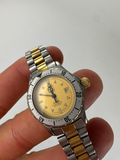Vintage Tag Heuer Stainless Watch Silver