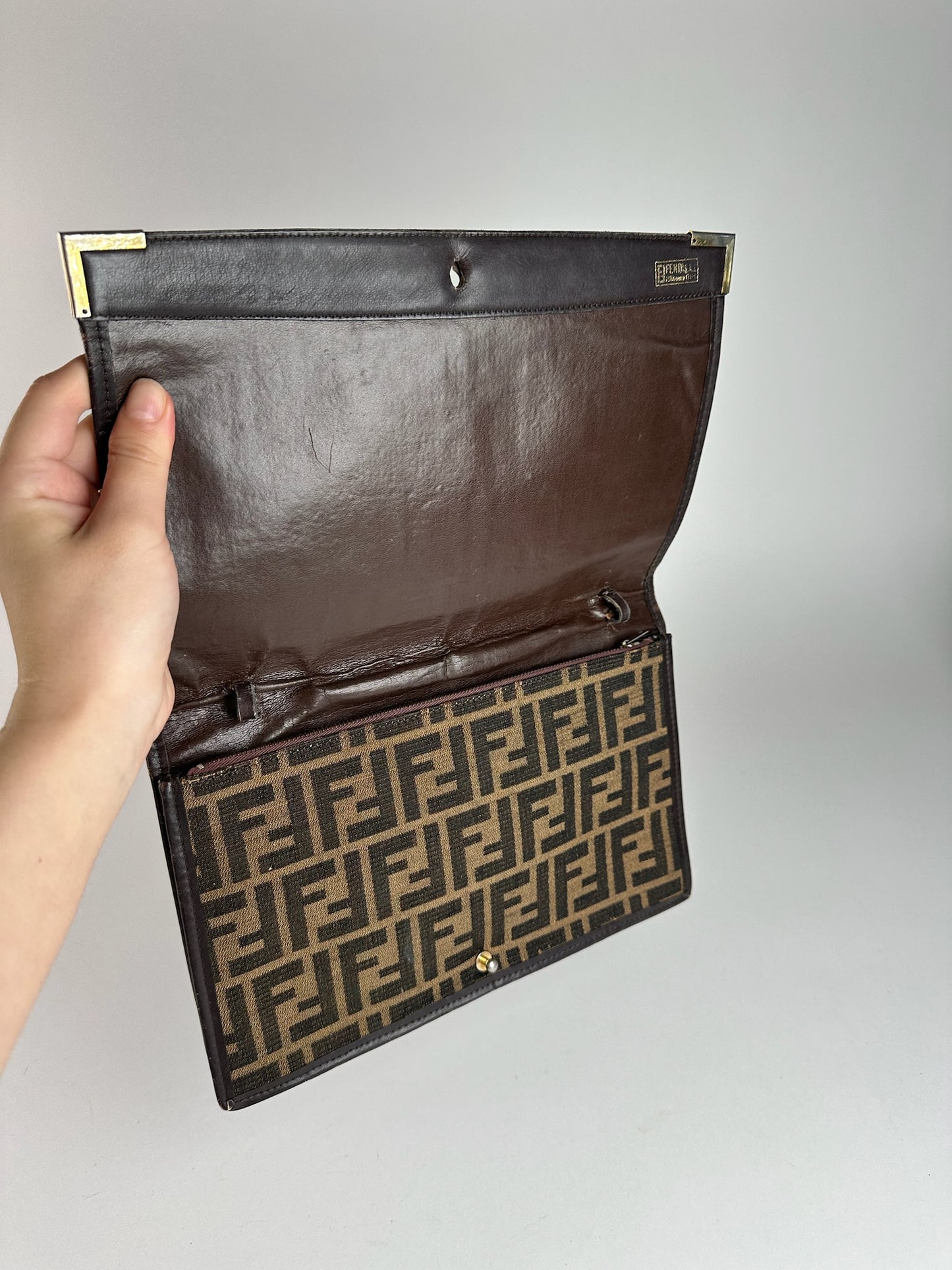 Pochette Fendi Roma Monogram vintage