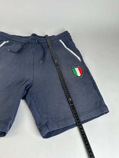 Vintage Armani EA7 Men's Shorts Navy White L