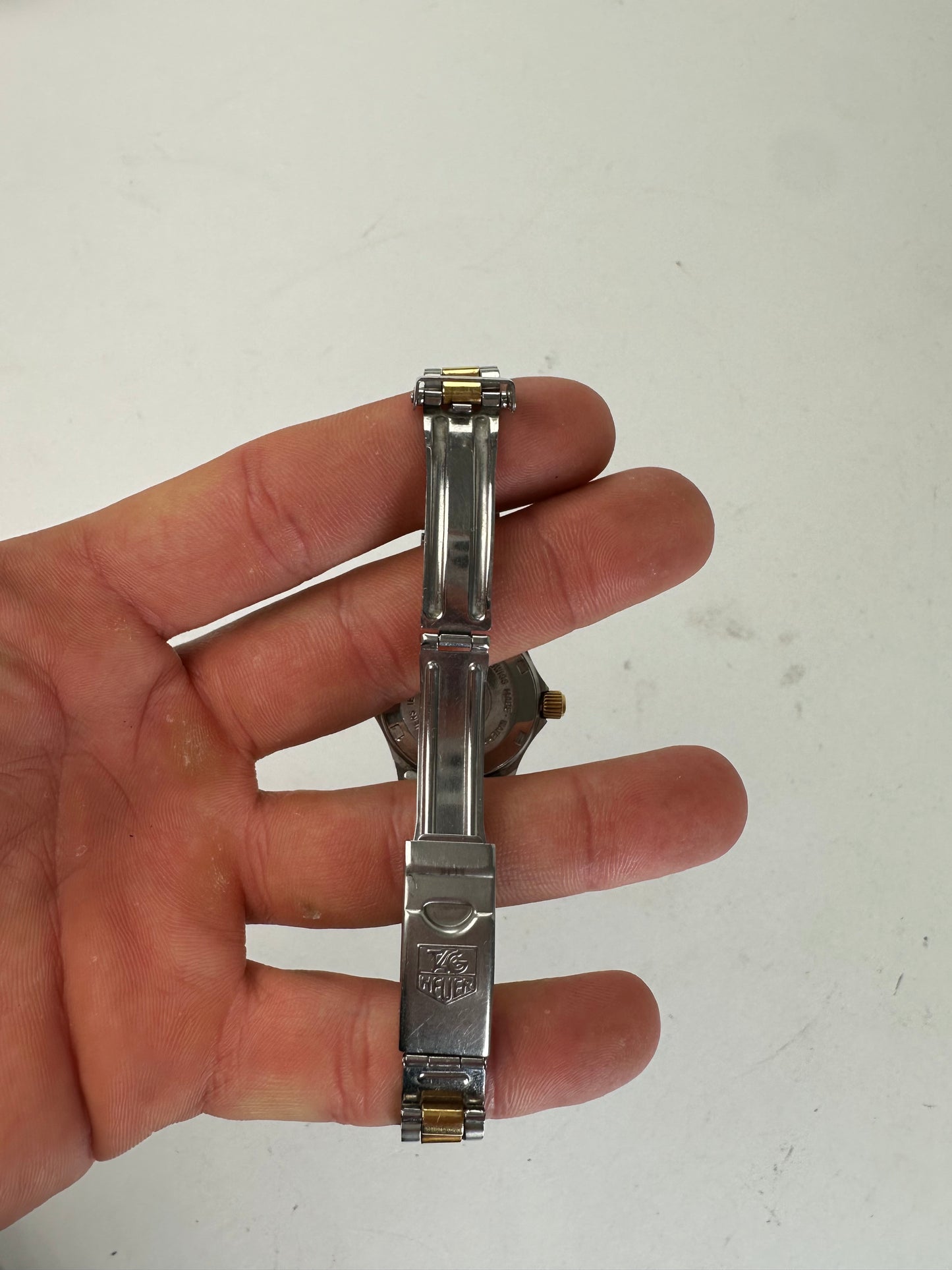 Vintage Tag Heuer Stainless Watch Silver