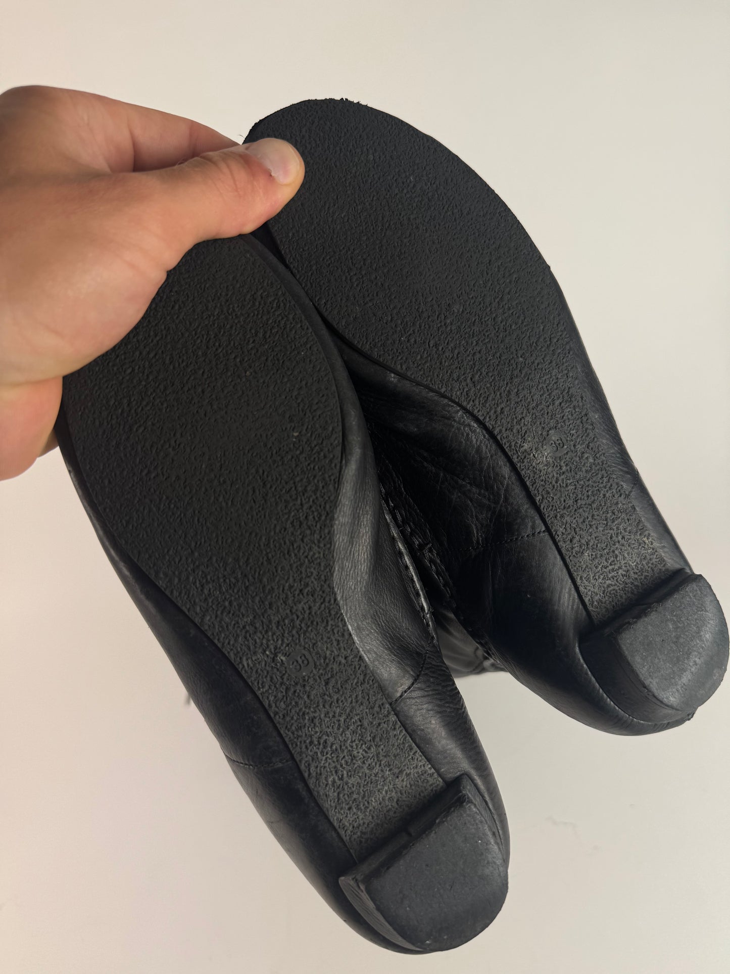 Vintage Givenchy Leather boots black EU38