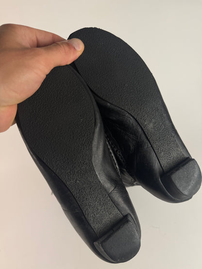 Vintage Givenchy Leather boots black EU38