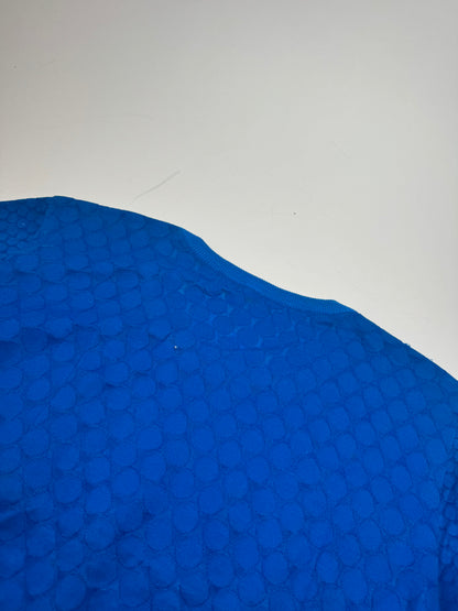 Vintage Dior Short Sleeve Sweater Blue M