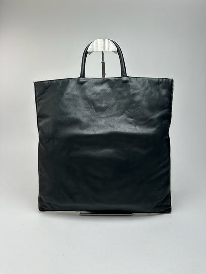 Sac vintage Loewe Madrid Leopard noir marron