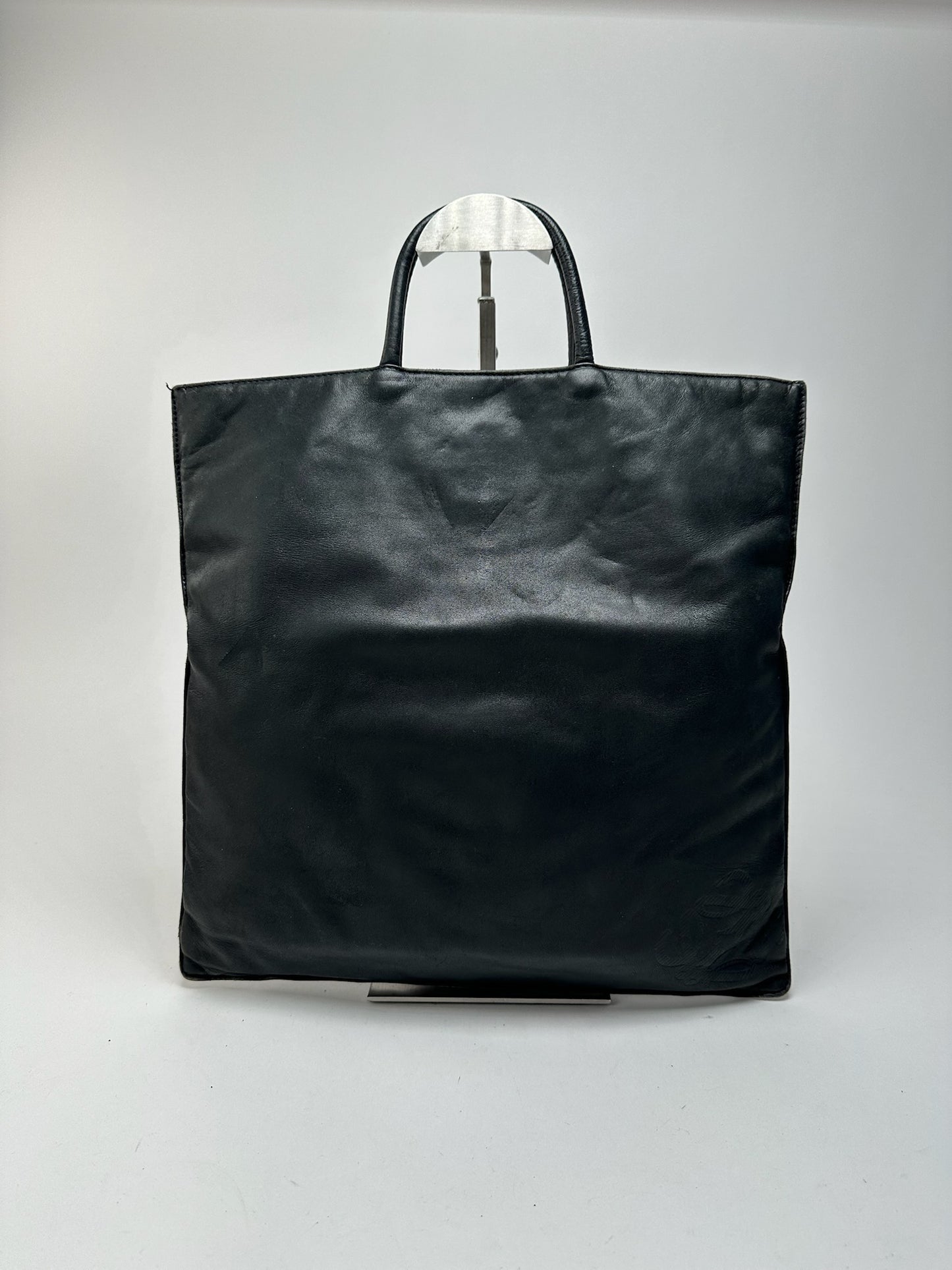 Sac vintage Loewe Madrid Leopard noir marron