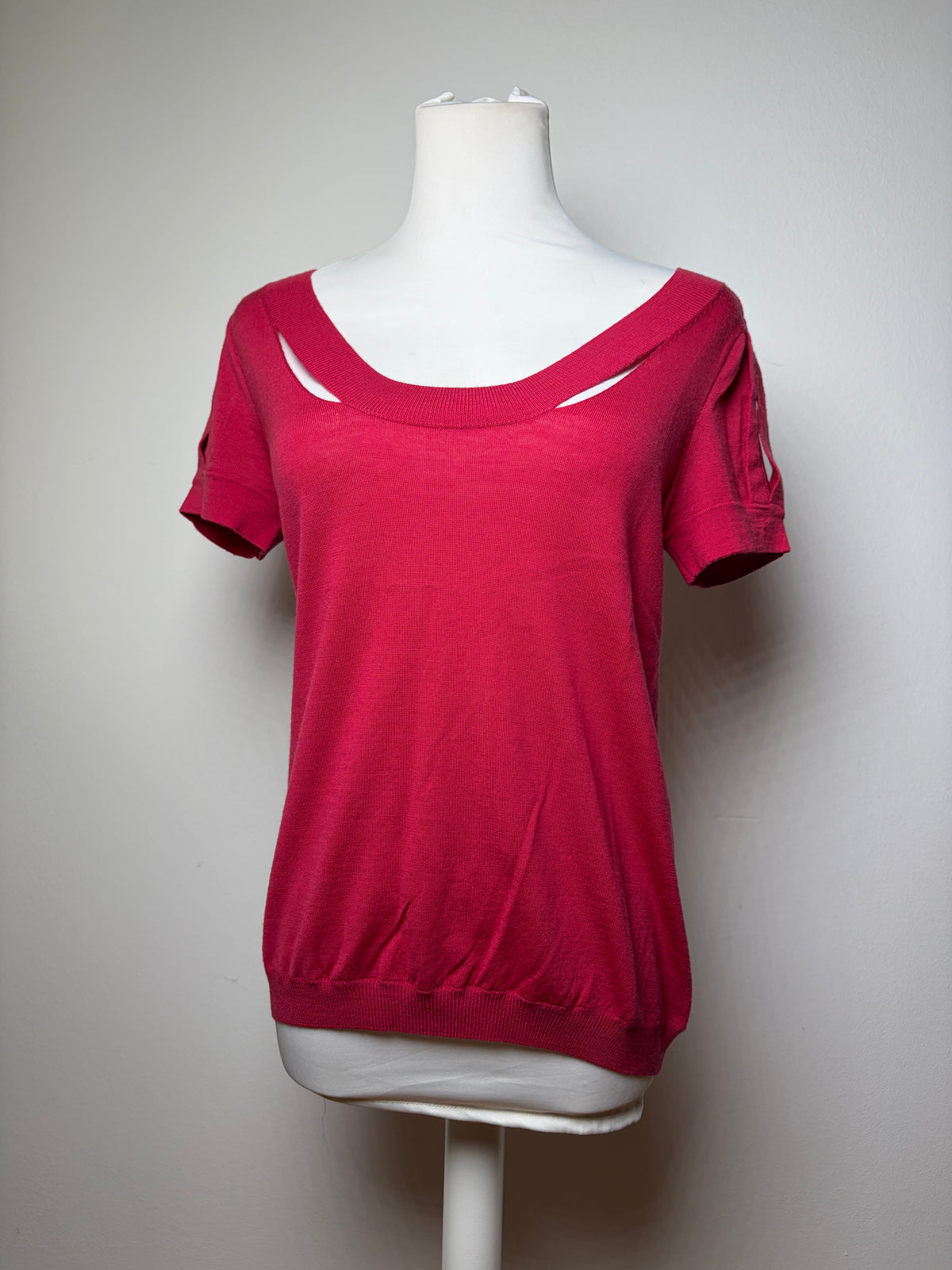 Vintage Loewe Knit Top Fuchsia M