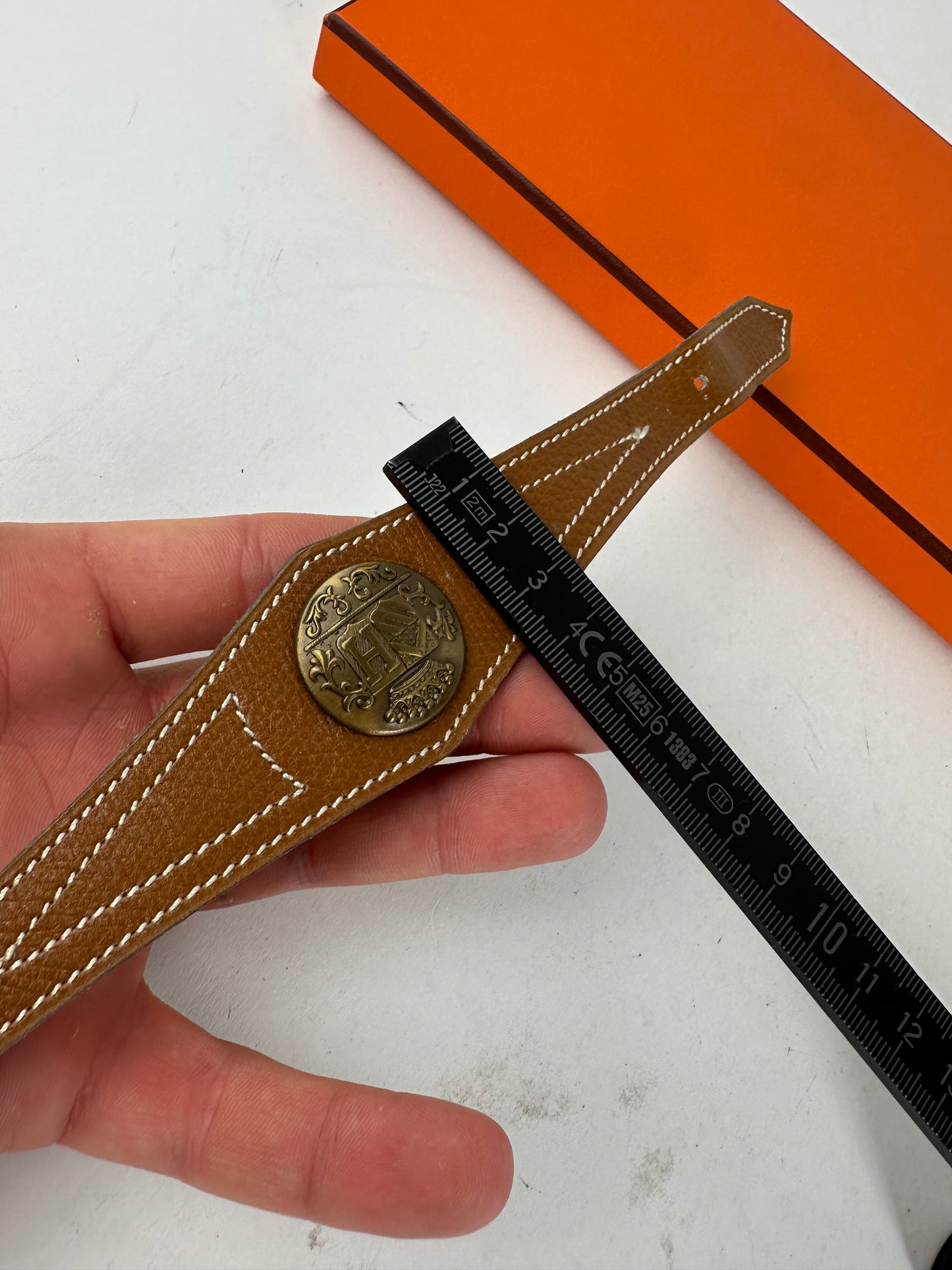 Vintage Hermes Smooth Braclet Brown