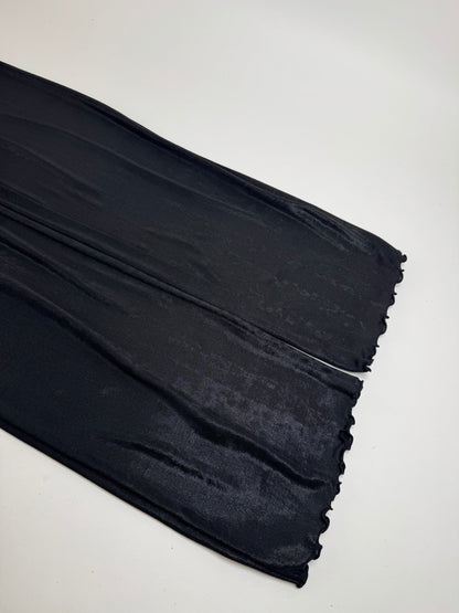 Vintage Fendi Roma Polyester pants M black