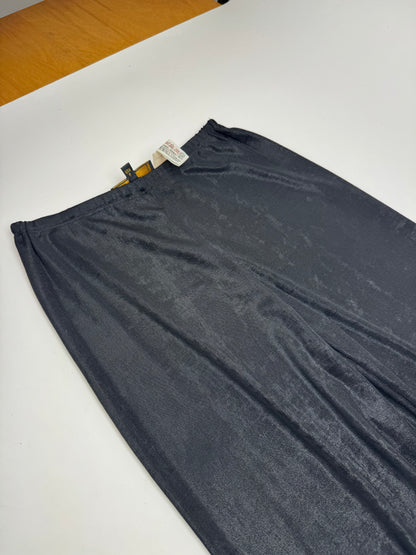 Vintage Fendi Roma Polyester pants M black