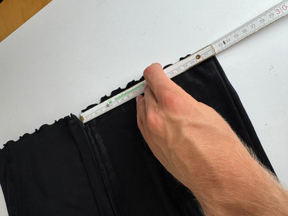 Vintage Fendi Roma Polyester pants M black