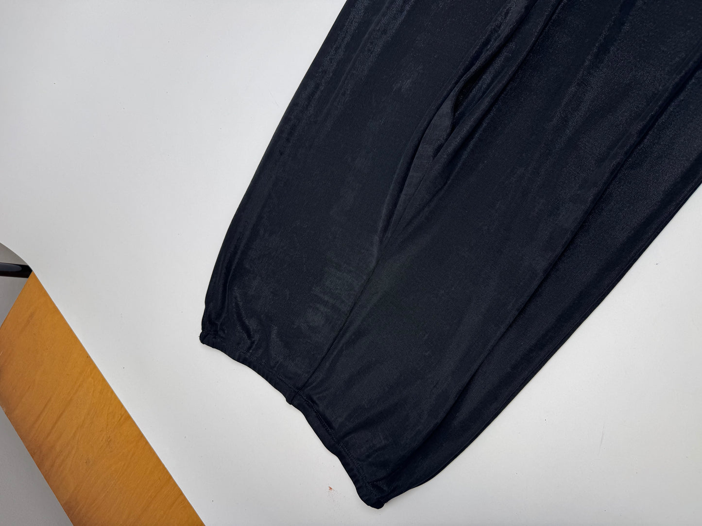 Vintage Fendi Roma Polyester pants M black