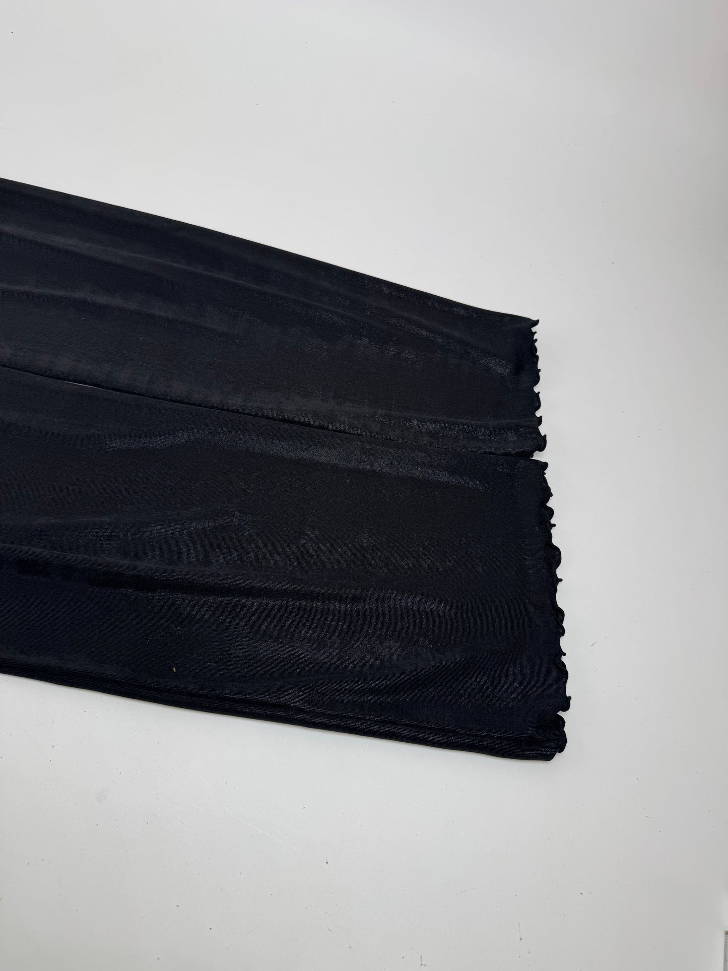 Vintage Fendi Roma Polyester pants M black