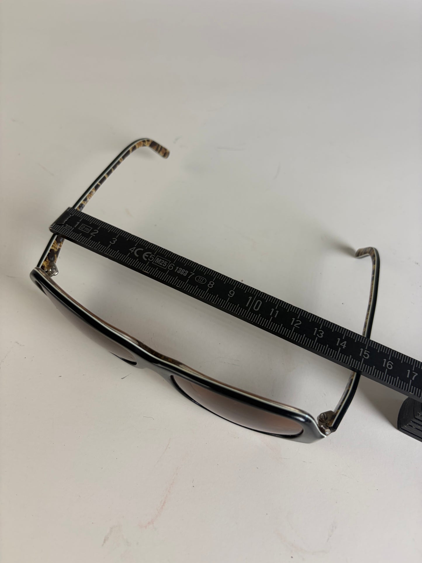 Vintage Dolce Acetate Sunglasses DG 420S Black Brown