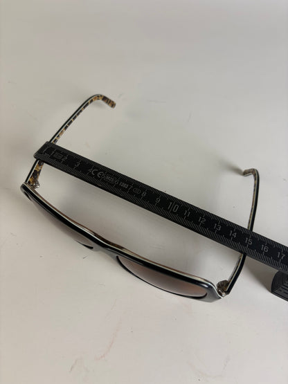 Vintage Dolce Acetate Sunglasses DG 420S Black Brown