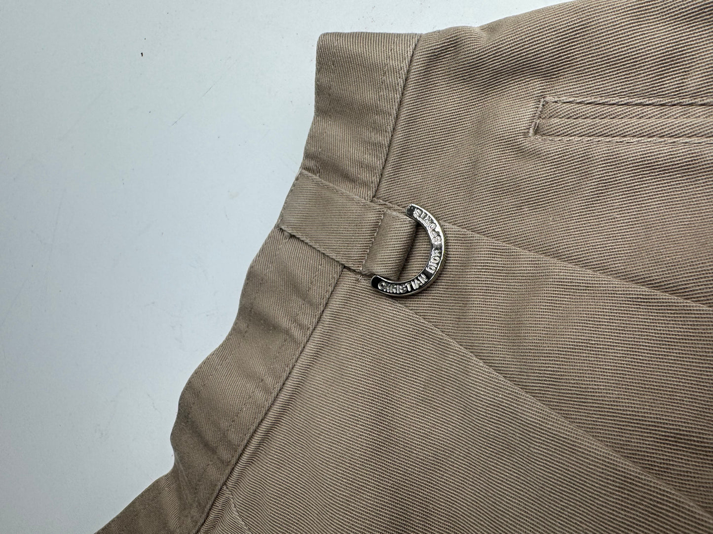Vintage Dior Wool Golf Skirt Brown M