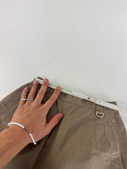 Vintage Dior Wool Golf Skirt Brown M