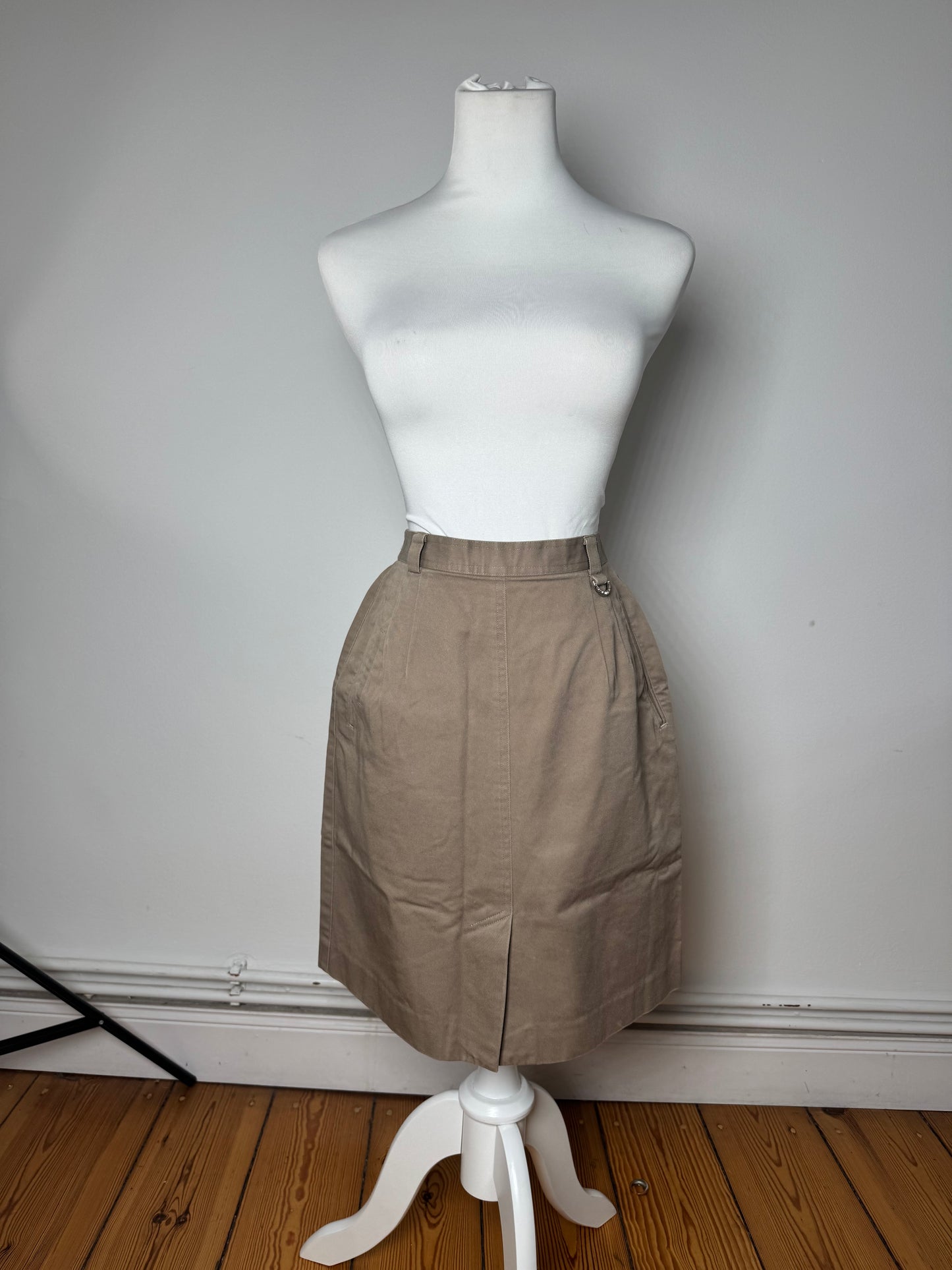 Vintage Dior Wool Golf Skirt Brown M