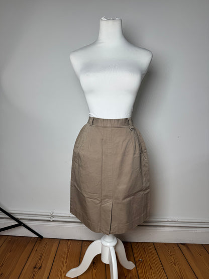 Vintage Dior Wool Golf Skirt Brown M