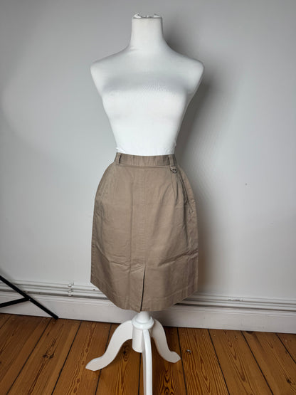 Vintage Dior Wool Golf Skirt Brown M