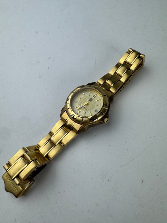 Vintage Quartz Givenchy Gold Plated Watch