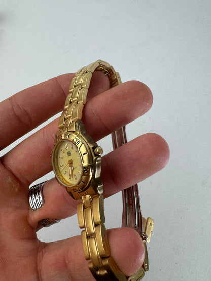 Vintage Quartz Givenchy Gold Plated Watch