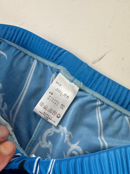 Vintage Kansai Yamamoto Swimwear Shorts Blue Black New L