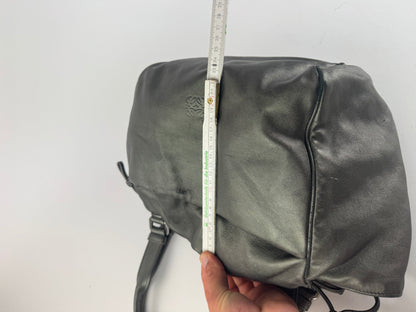 Vintage Loewe Madrid Leather bag silver