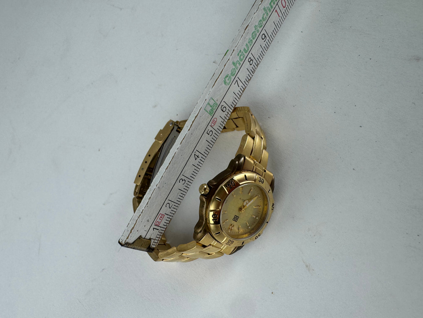 Vintage Quartz Givenchy Gold Plated Watch