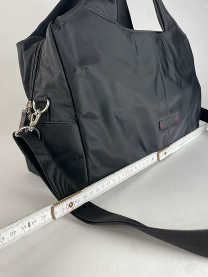 Vintage Yohji Yamamoto Y-Saccs 2Way Polyester Handbag Black