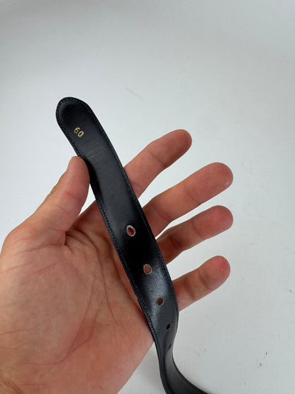 Vintage Celine Leather belt purple