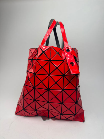 Vintage Issey Miyake Bao Bao Tote Bag red
