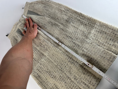Vintage Dior Wool Skirt Shite Grey M