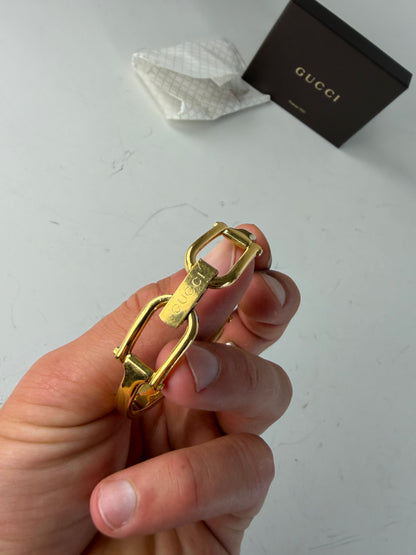 Vintage Gucci Gold-Tone Bracelet Watch Stainless Steel