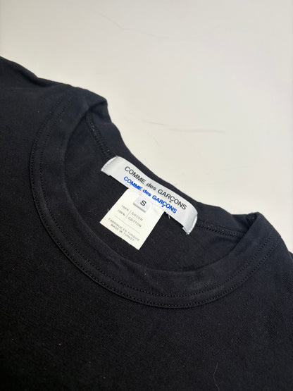 Vintage Comme Des Garcons Cotton T-shirt Black approx. S