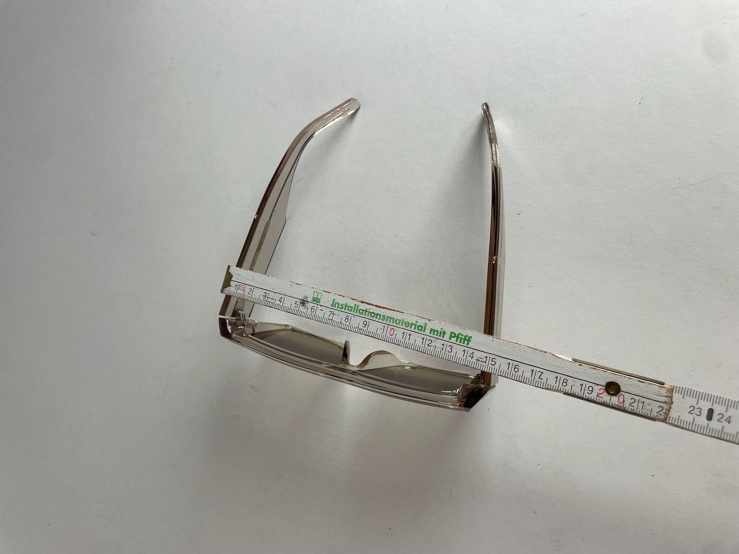 Vintage Celine Paris Oversized Sunglasses Silver