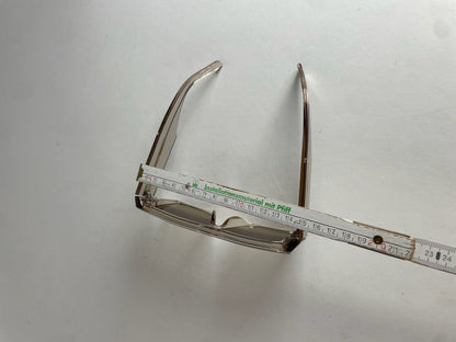 Vintage Celine Paris Oversized Sunglasses Silver