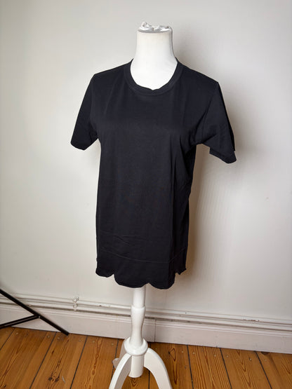 Vintage Comme Des Garcons Cotton T-shirt Black approx. S