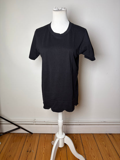 Vintage Comme Des Garcons Cotton T-shirt Black approx. S