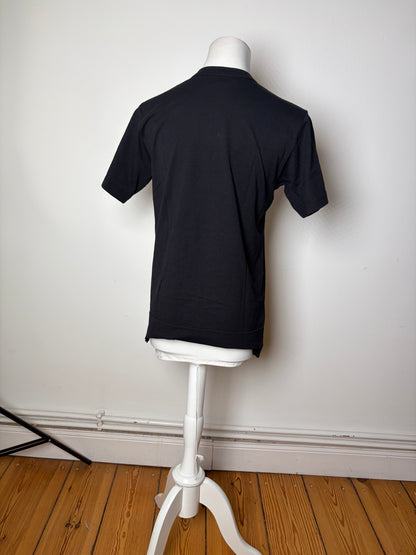 Vintage Comme Des Garcons Cotton T-shirt Black approx. S